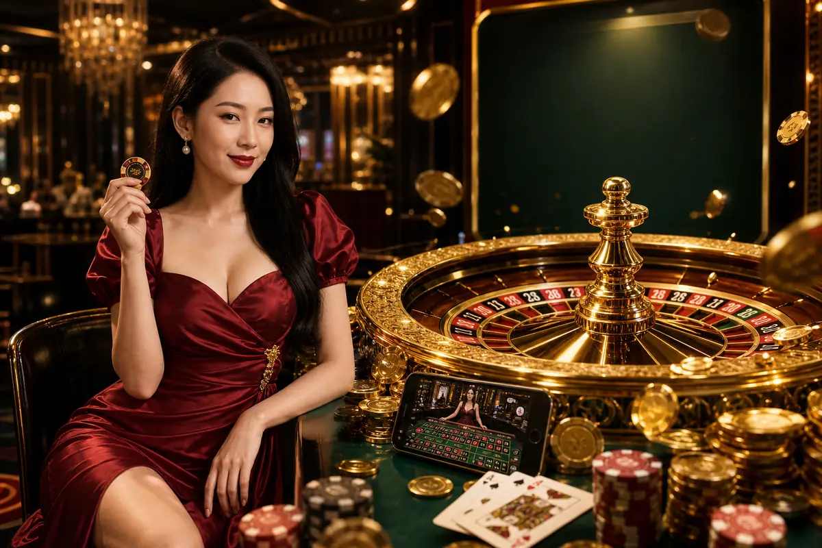 ezspin7 Casino meja permainan live baccarat